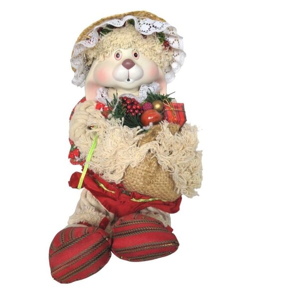 Vintage House of LLoyd Christmas Around The World Flossie Bunny Rope Legs 541736 - Picture 6 of 9